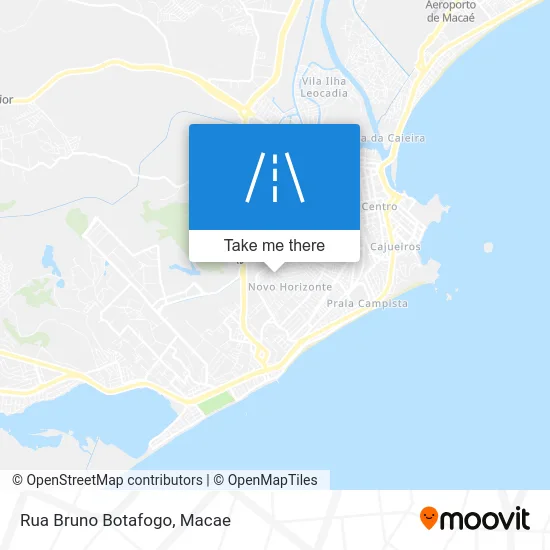 Rua Bruno Botafogo map