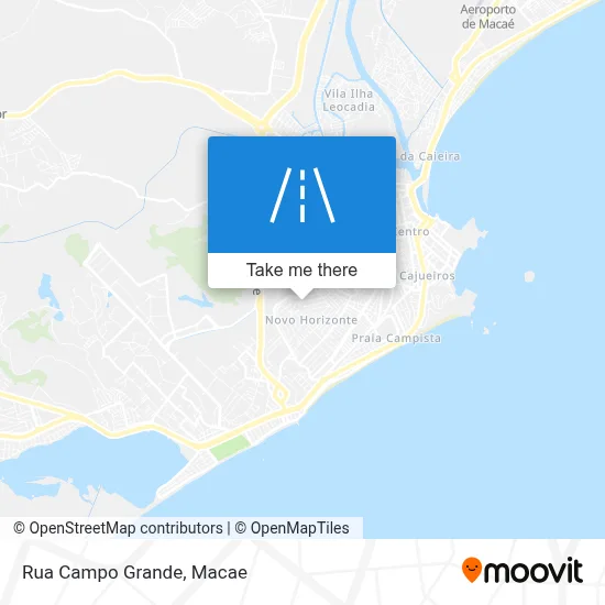 Rua Campo Grande map