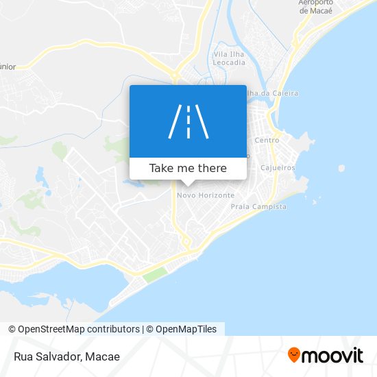 Rua Salvador map