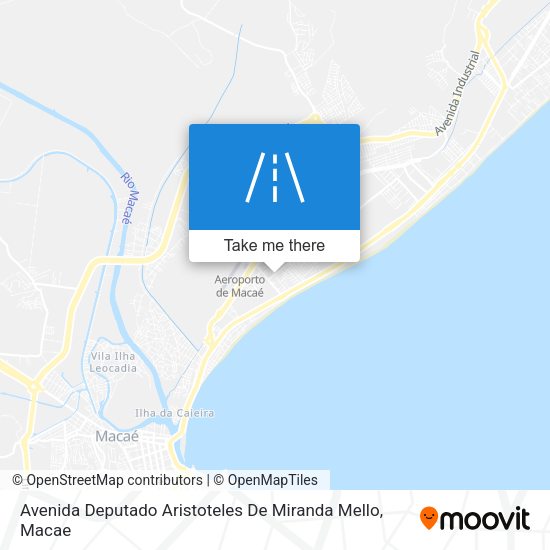 Avenida Deputado Aristoteles De Miranda Mello map
