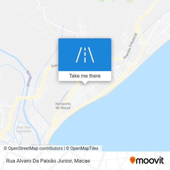 Rua Alvaro Da Paixão Junior map