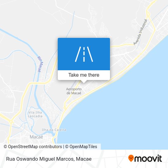 Rua Oswando Miguel Marcos map