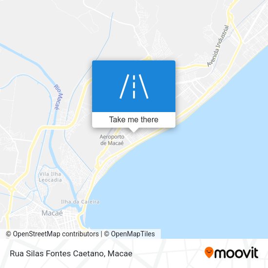 Rua Silas Fontes Caetano map