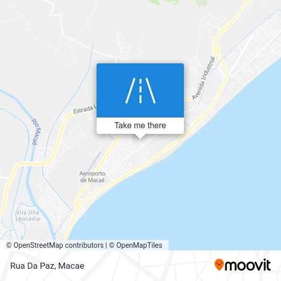 Rua Da Paz map