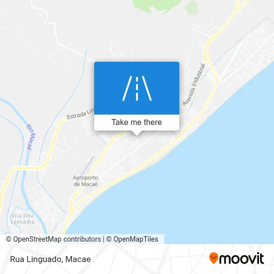 Rua Linguado map