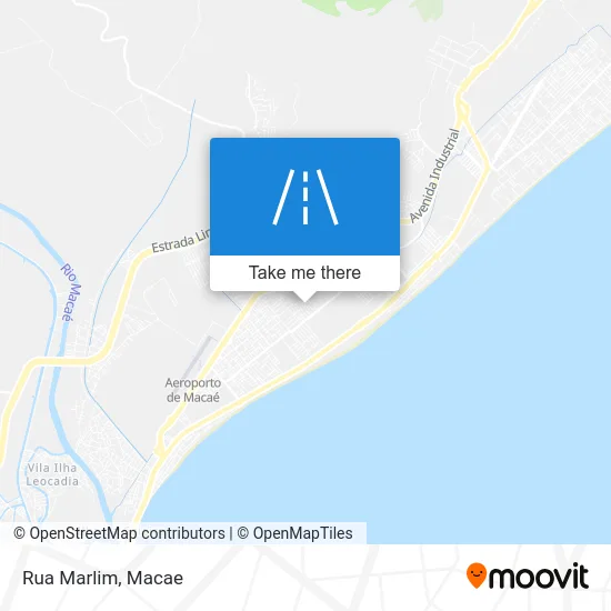 Rua Marlim map