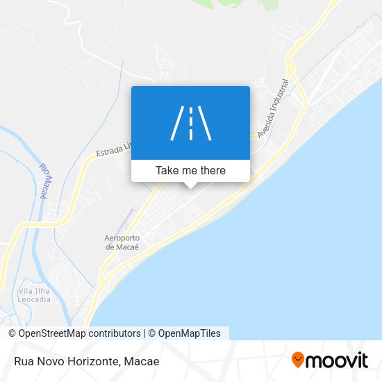 Rua Novo Horizonte map