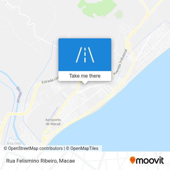 Rua Felismino Ribeiro map