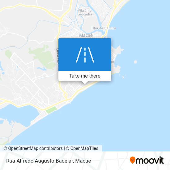 Rua Alfredo Augusto Bacelar map