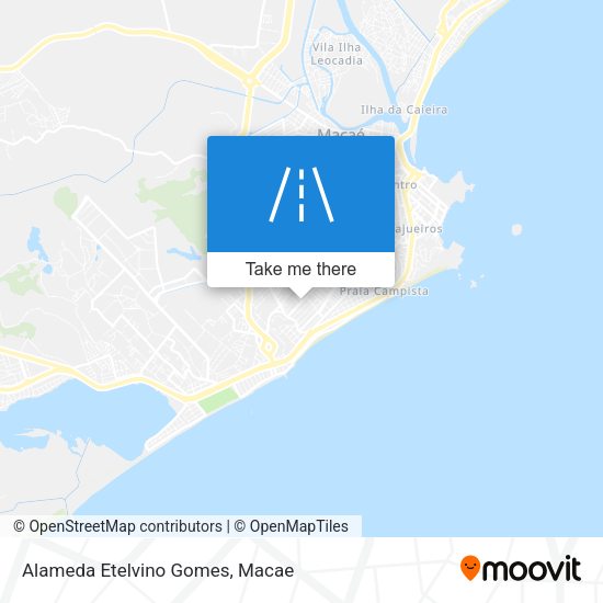 Alameda Etelvino Gomes map