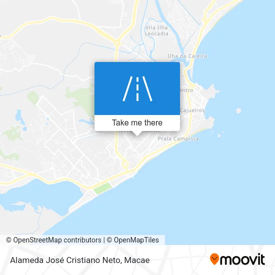 Alameda José Cristiano Neto map