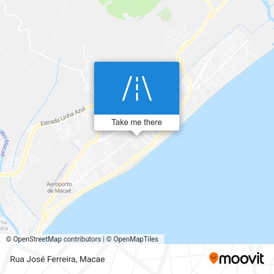Rua José Ferreira map