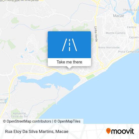 Rua Eloy Da Silva Martins map