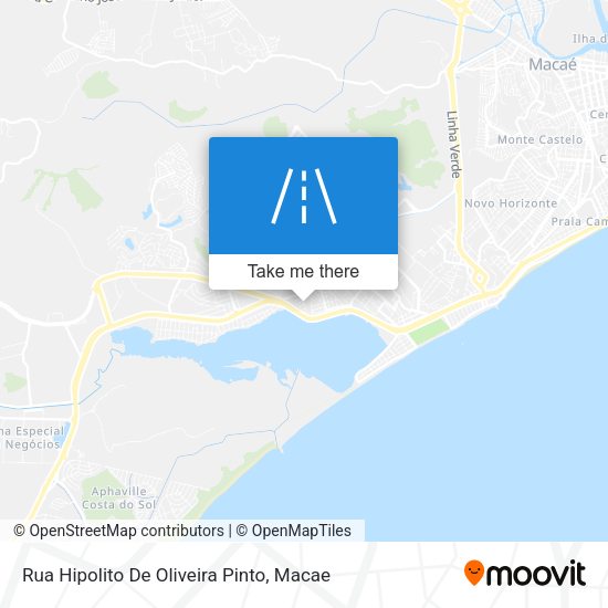 Rua Hipolito De Oliveira Pinto map