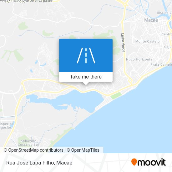 Rua José Lapa Filho map