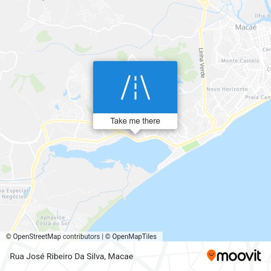 Rua José Ribeiro Da Silva map