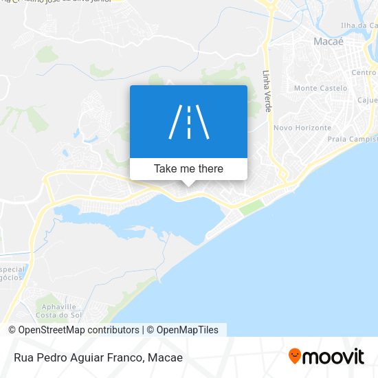 Rua Pedro Aguiar Franco map