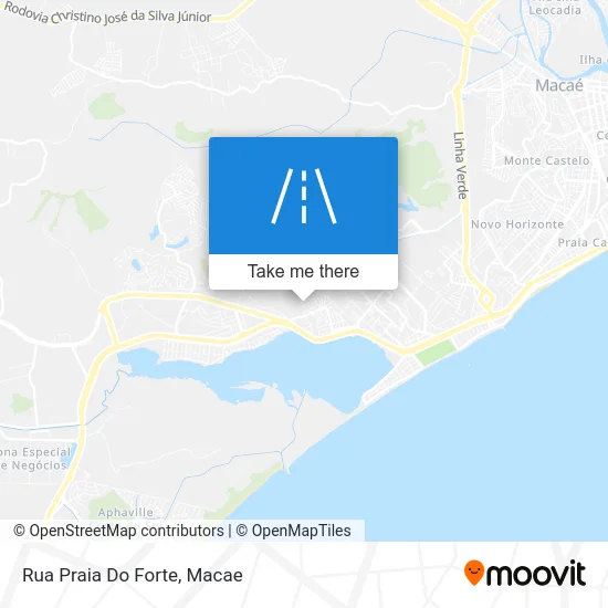 Rua Praia Do Forte map