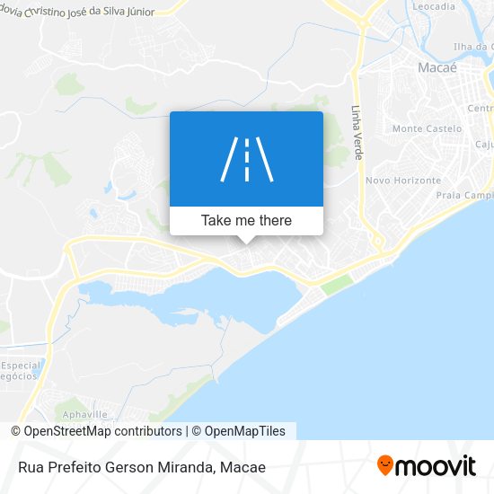 Rua Prefeito Gerson Miranda map