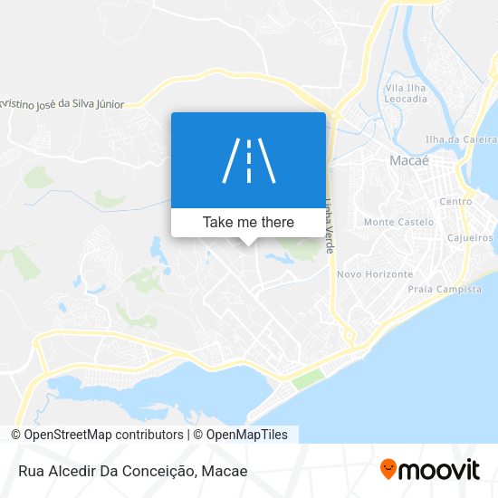 Rua Alcedir Da Conceição map