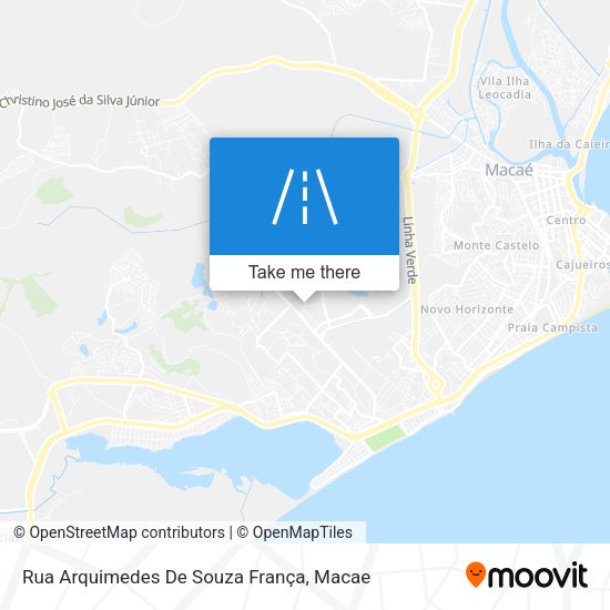 Rua Arquimedes De Souza França map