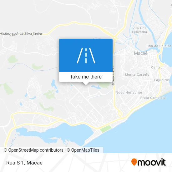 Rua S 1 map