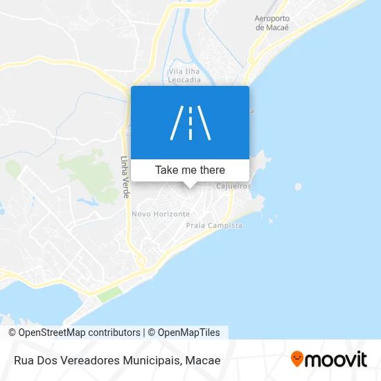 Rua Dos Vereadores Municipais map