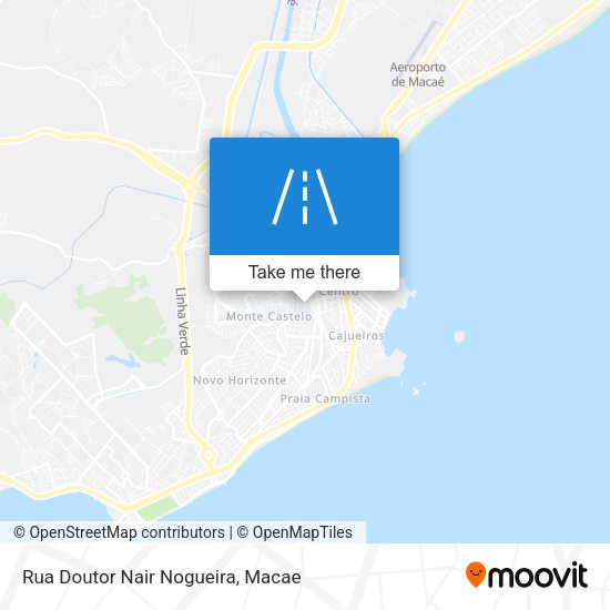Rua Doutor Nair Nogueira map