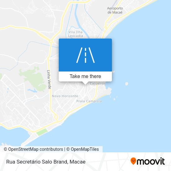 Rua Secretário Salo Brand map