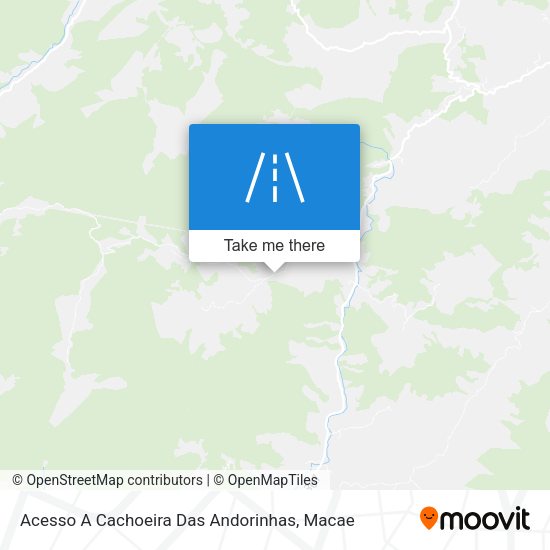 Acesso A Cachoeira Das Andorinhas map