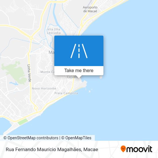 Rua Fernando Maurício Magalhães map