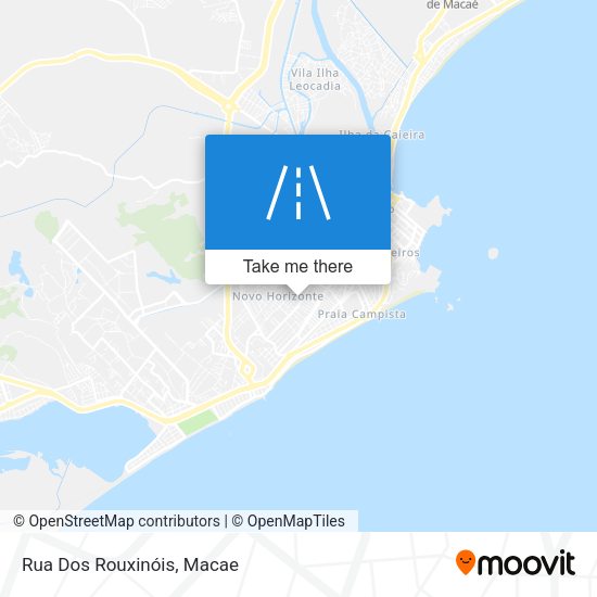 Rua Dos Rouxinóis map