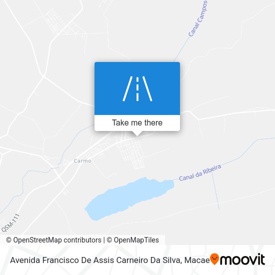 Avenida Francisco De Assis Carneiro Da Silva map