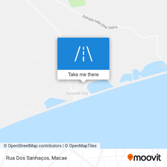 Rua Dos Sanhaços map