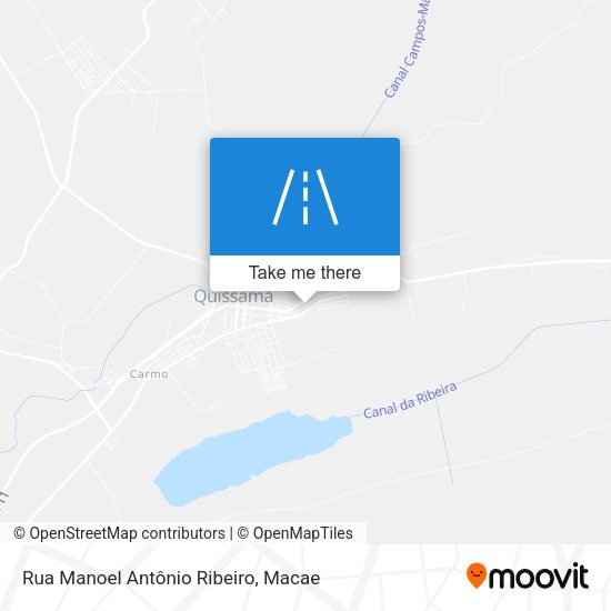 Rua Manoel Antônio Ribeiro map
