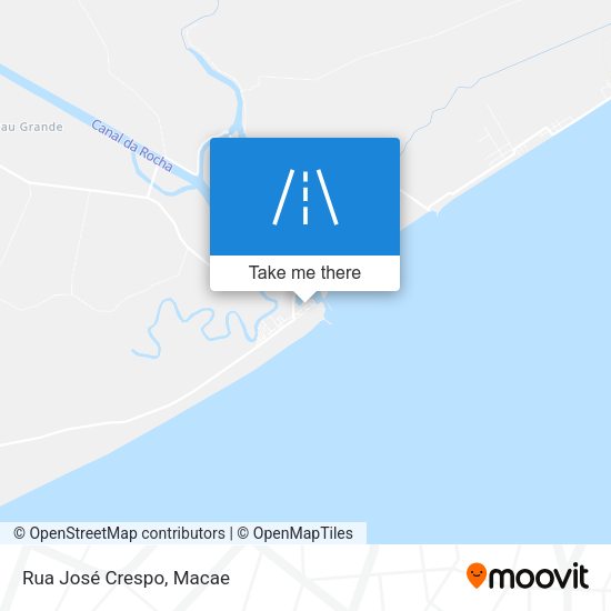 Rua José Crespo map