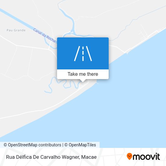 Rua Délfica De Carvalho Wagner map