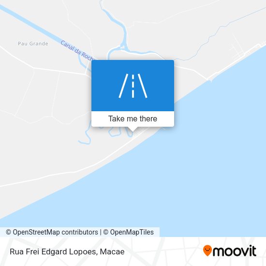 Rua Frei Edgard Lopoes map