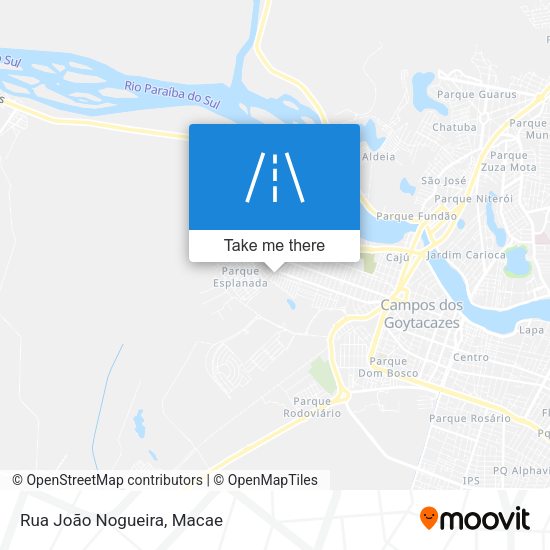 Rua João Nogueira map