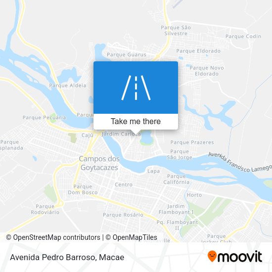 Avenida Pedro Barroso map