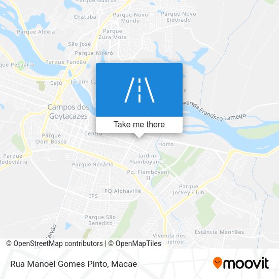 Rua Manoel Gomes Pinto map