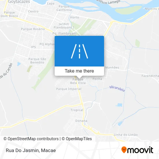 Rua Do Jasmin map