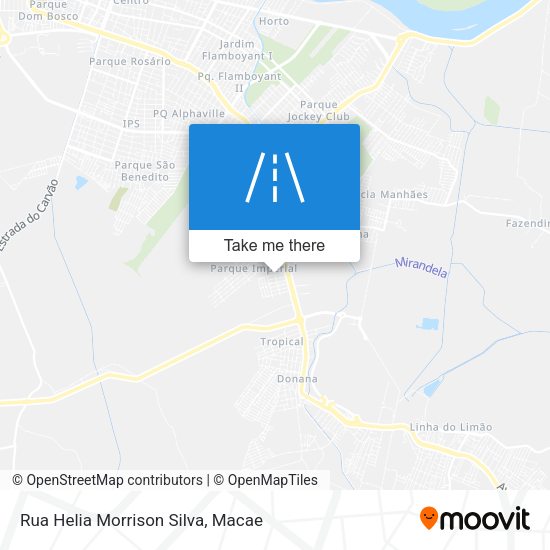 Rua Helia Morrison Silva map