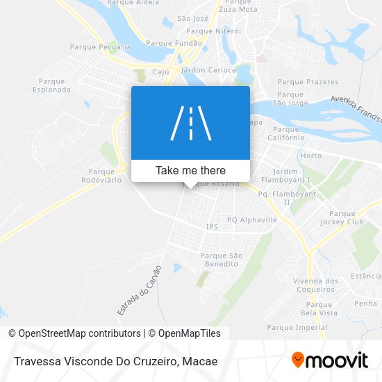 Travessa Visconde Do Cruzeiro map