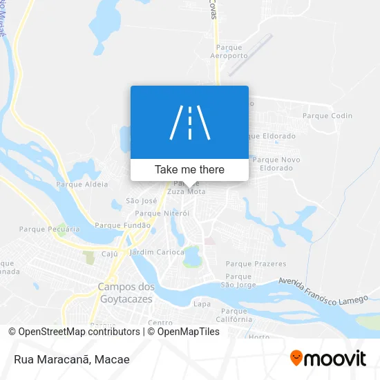 Rua Maracanã map