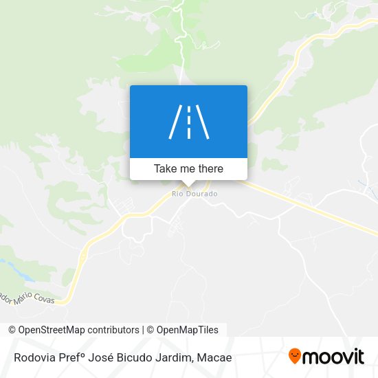 Rodovia Prefº José Bicudo Jardim map