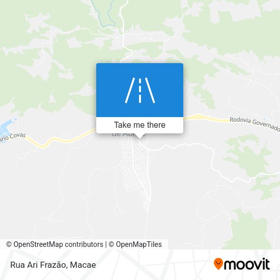Rua Ari Frazão map