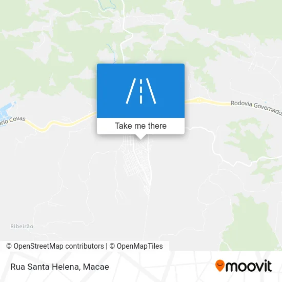 Rua Santa Helena map
