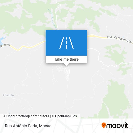 Rua Antônio Faria map