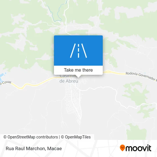 Rua Raul Marchon map